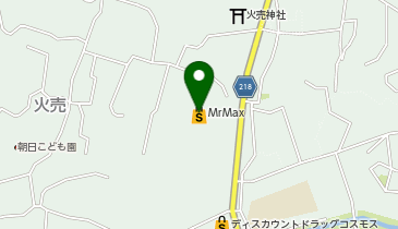 MrMax別府店の地図画像