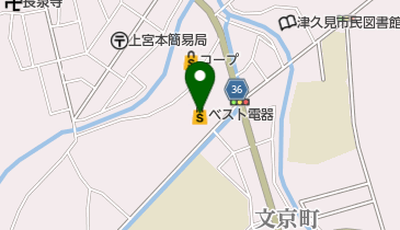 ベスト電器BFS津久見店の地図画像