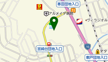 ビッグウッド大分南店の地図画像