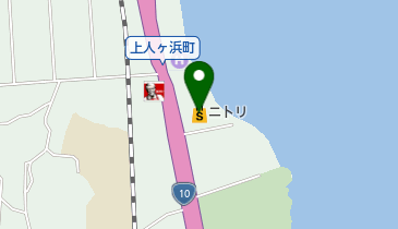 ニトリ別府店の地図画像