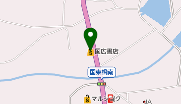 国広書店の地図画像