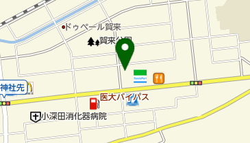 (株)明屋書店賀来店の地図画像