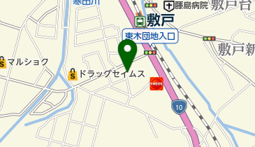 宝島書店敷戸店の地図画像