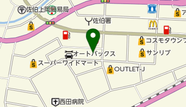 (株)九州明屋書店コスモタウン佐伯店の地図画像