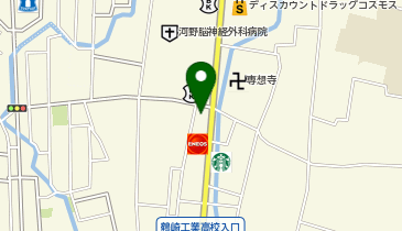 ブックオフ大分森町店の地図画像