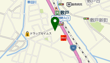 ブックオフ大分敷戸店の地図画像