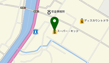 スーパー・キッド佐伯女島店の地図画像