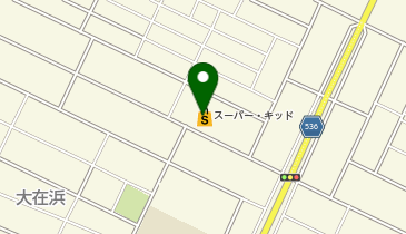 スーパー・キッド大分大在店の地図画像