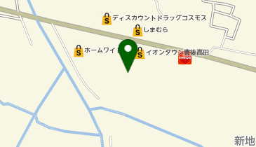 ザ・ビッグ豊後高田店の地図画像