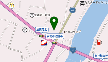 ザ・ビッグ宇佐店の地図画像