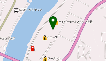 ワッツ宇佐ミスターマックス店の地図画像