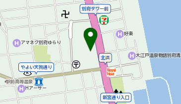 Seriaトキハ別府店の地図画像