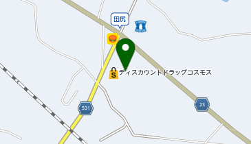 ダイソー中津田尻店の地図画像