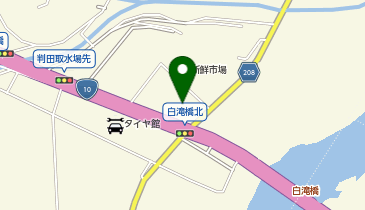 ダイソー新鮮市場判田店の地図画像