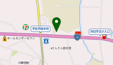 ソフトバンク宇佐の地図画像
