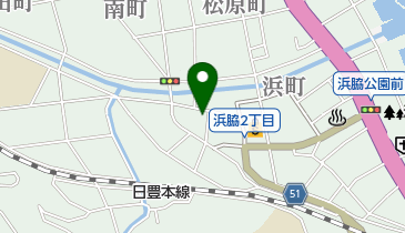 ジャンプ浜脇の地図画像