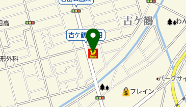 デイリーヤマザキ大分古ケ鶴店の地図画像
