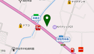 大分トヨタ自動車宇佐店の地図画像