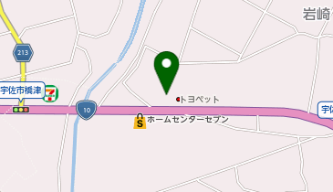 大分トヨペット宇佐店の地図画像