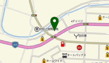 大分トヨペット佐伯店の地図画像