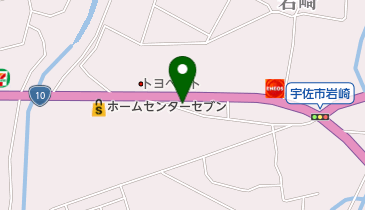 大分日産宇佐店の地図画像