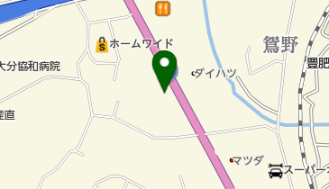 大分日産宮崎店の地図画像