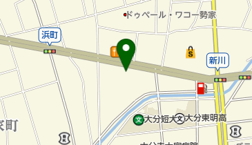 大分日産住吉店の地図画像