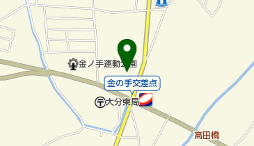 Honda Cars大分中央東店の地図画像