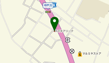 スズキアリーナトムキャット大南の地図画像