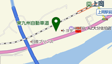 スズキ自販大分スズキアリーナ佐伯の地図画像