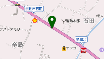 スズキ自販大分スズキアリーナ宇佐の地図画像