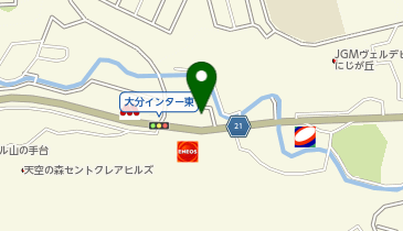 レッドバロン大分の地図画像