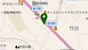 トヨタカローラ大分日田店の地図画像