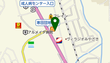 日産プリンス大分宮崎店」(大分市-中古車販売-〒870-1121)の地図