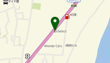 Honda Cars大分U-Select大分の地図画像