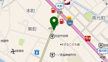 大分三菱自動車販売日田店の地図画像