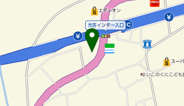 大分スバル自動車大分店U-Car展示場の地図画像