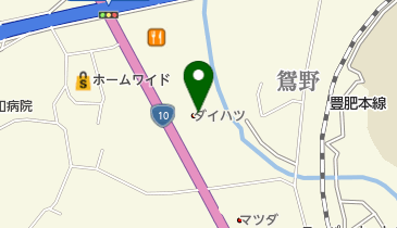 大分ダイハツ販売大分店の地図画像