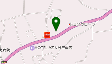 大分ダイハツ販売三重店の地図画像