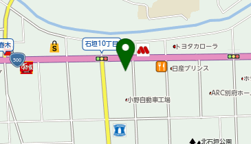 大分ダイハツ販売別府店の地図画像