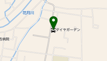 タイヤガーデン日田の地図画像