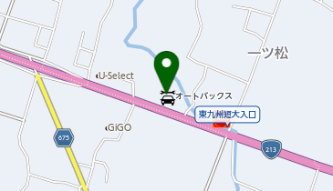 オートバックス大分中津店の地図画像