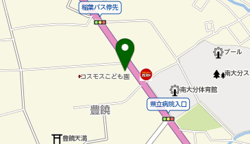 イエローハット南大分店の地図画像