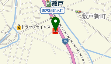 カーコンビニ倶楽部(株)九州エナジー敷戸店の地図画像