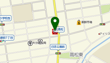 すき家大分日岡店の地図画像