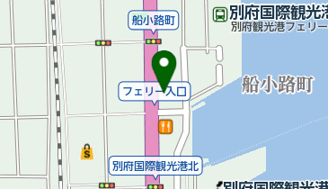 とんかつ濱かつ大分別府店の地図画像