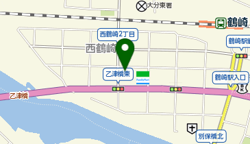 とんかつ濱かつ大分西鶴崎店の地図画像