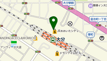 鎌倉パスタアミュプラザおおいた店の地図画像