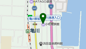 小松屋旅館の地図画像