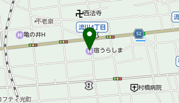 宿うらしまの地図画像